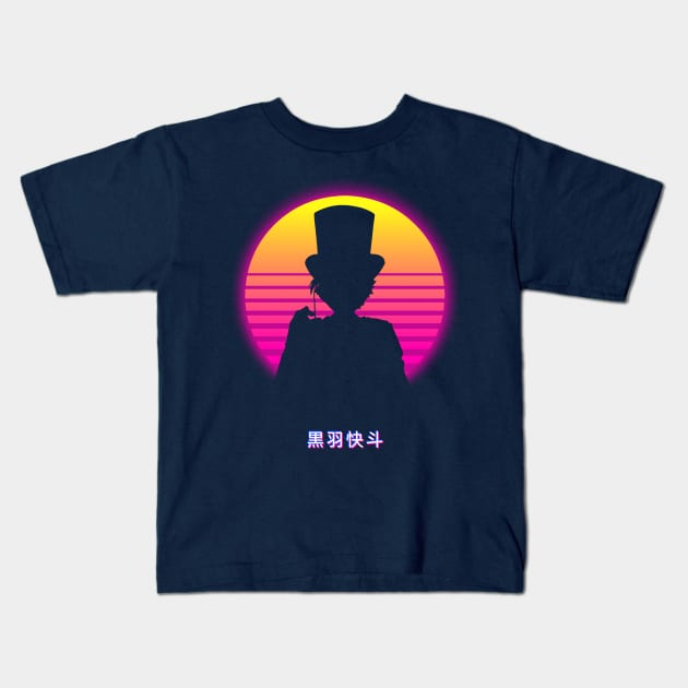 Magic Kaito - Retro Kids T-Shirt by The Artz